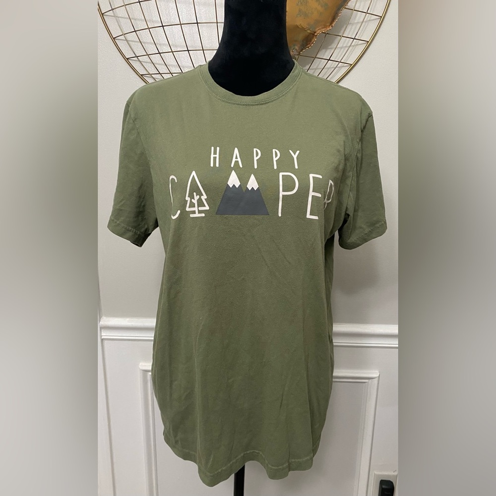 Happy Camper Tee Shirt - Picture 1 of 4